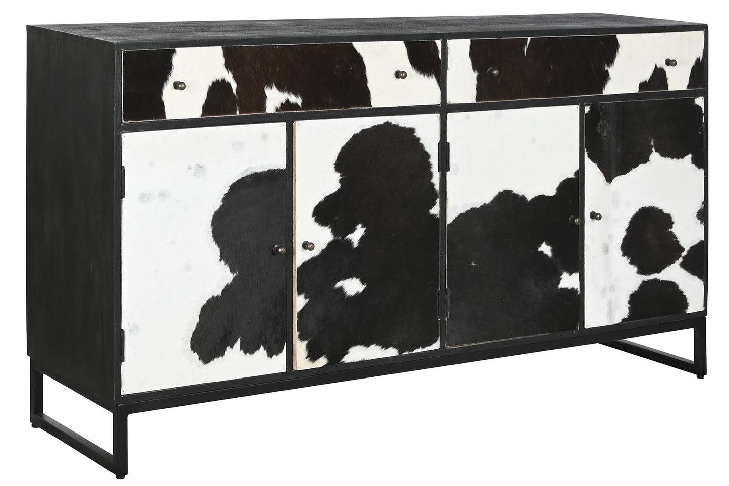 Buffet mango piel 175*45*90cm vaca