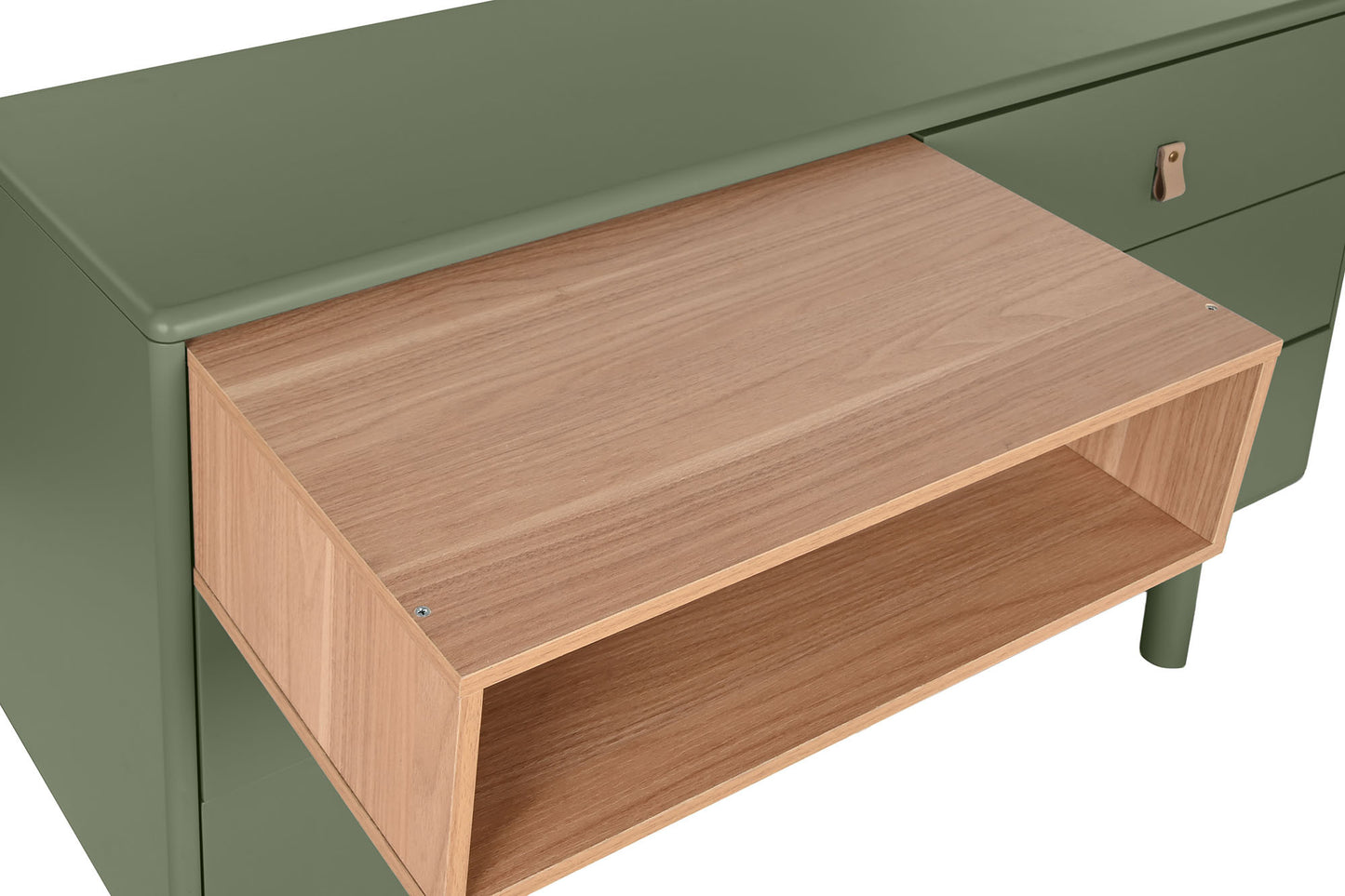 Comoda mdf pu 120*40*75cm verde