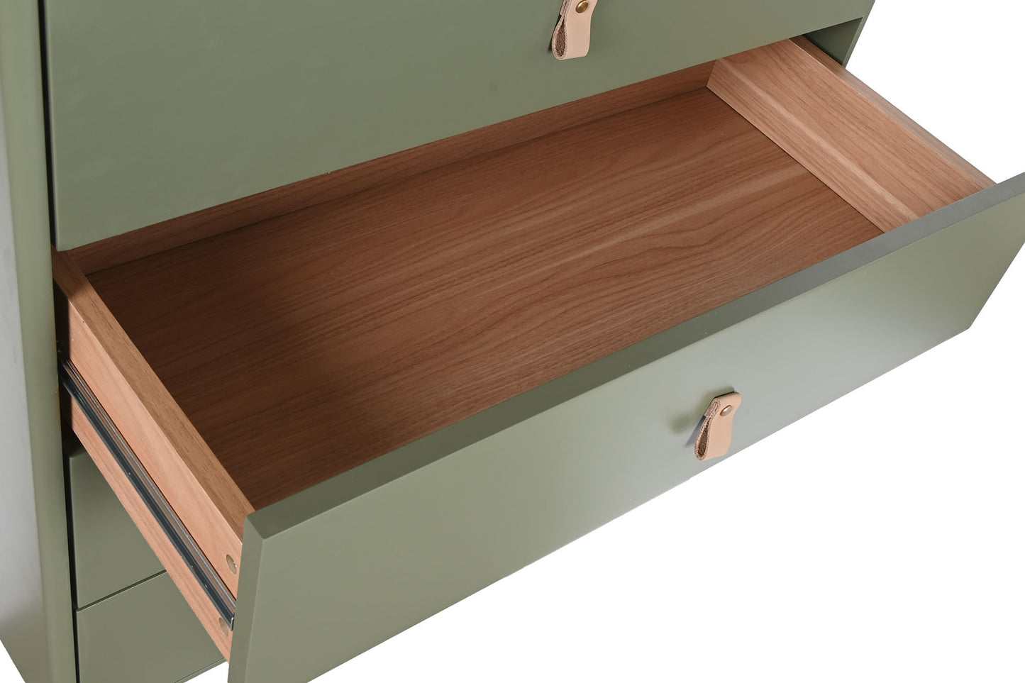 Chifonier mdf pu 80*40*117cm verde