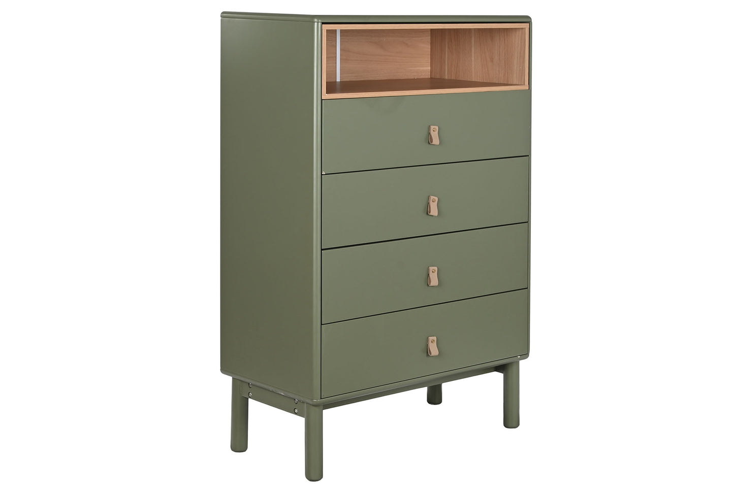 Chifonier mdf pu 80*40*117cm verde