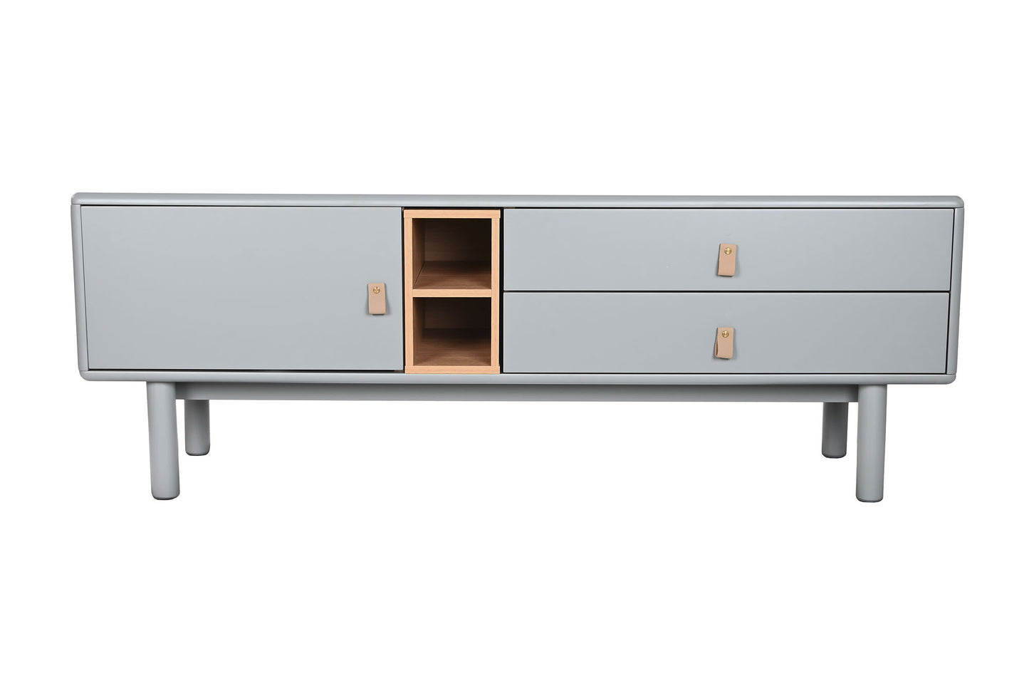 Mueble TV mdf pu 140*40*55cm gris