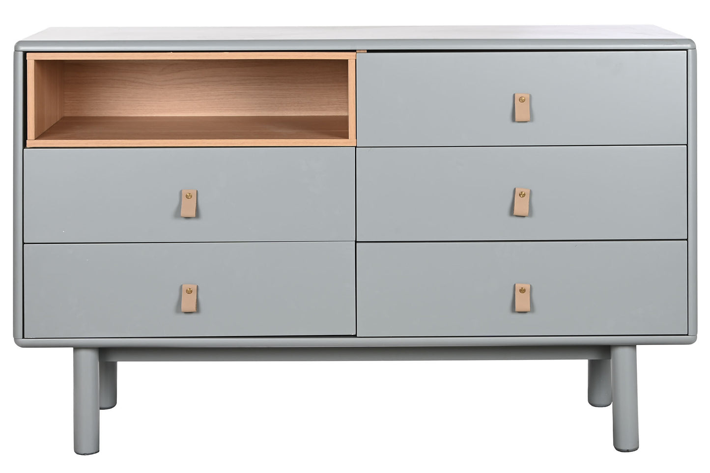 Comoda mdf pu 120*40*75cm gris