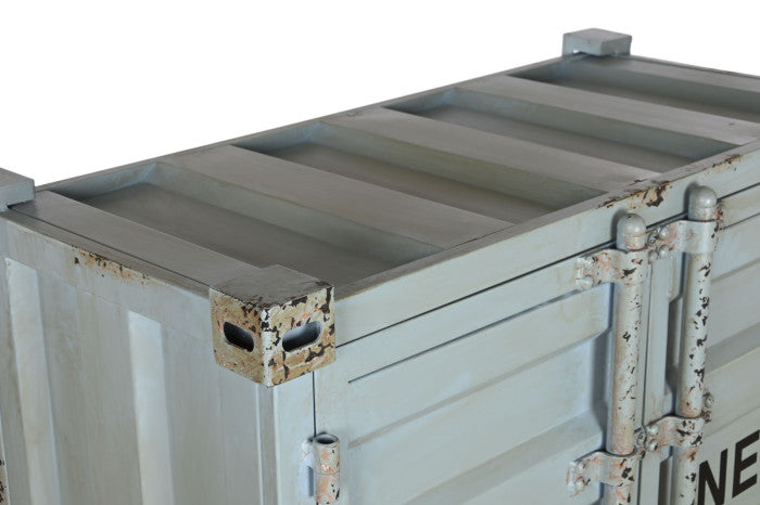 Botellero metal mdf 76,5x41x157,5 container