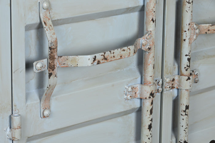 Botellero metal mdf 76,5x41x157,5 container