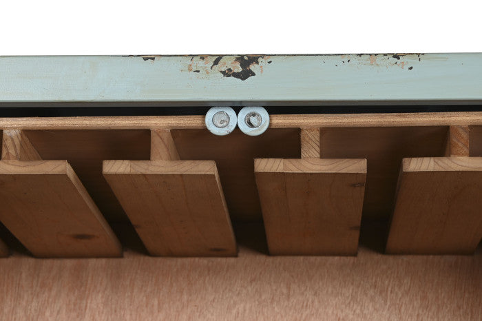 Botellero metal mdf 76,5x41x157,5 container