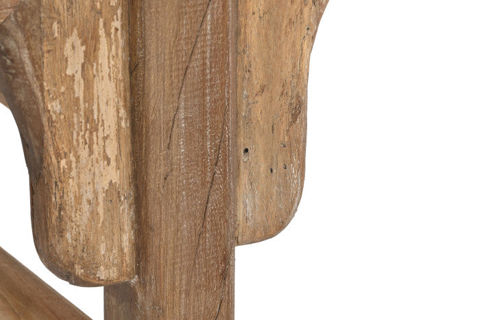 Descalzadora de Teca Reciclada 183x41x48 cm