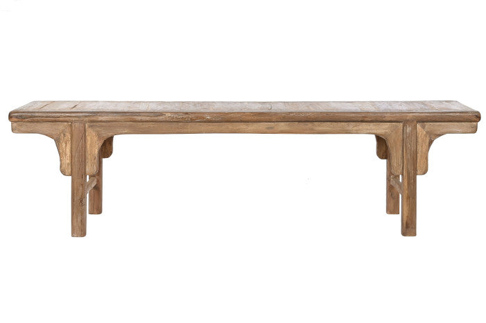 Descalzadora de Teca Reciclada 183x41x48 cm