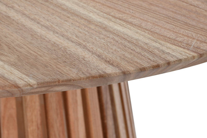 Mesa Redonda Comedor Mindi 120x120x76 – Natural