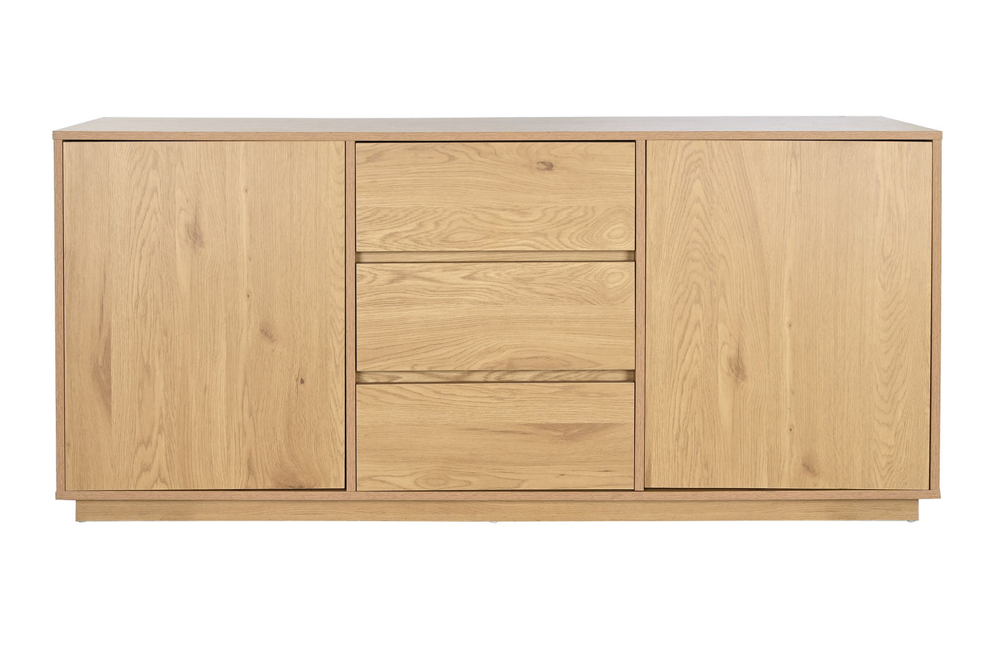 Buffet mdf roble 160*40*75cm natural