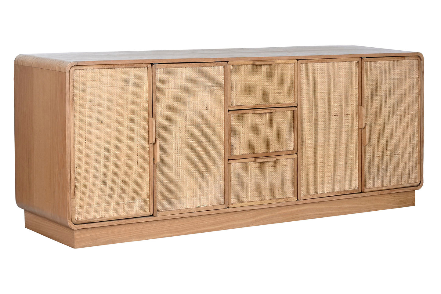 Buffet roble ratan 182*45*71cm natural