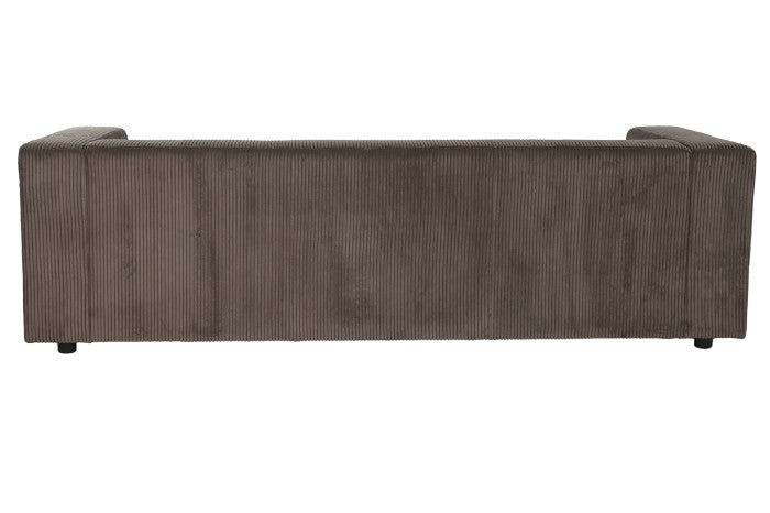 Sofá Poliéster 224x95,5x66,5 Marrón