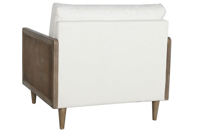 Sillón Ratán Poliéster Marrón 93x86x88 cm