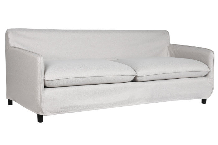 Sofá Poliéster 196x85x90 Desenfundable Beige