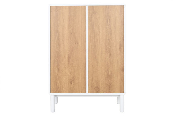 Chifonier MDF PU 80x40x117 blanco