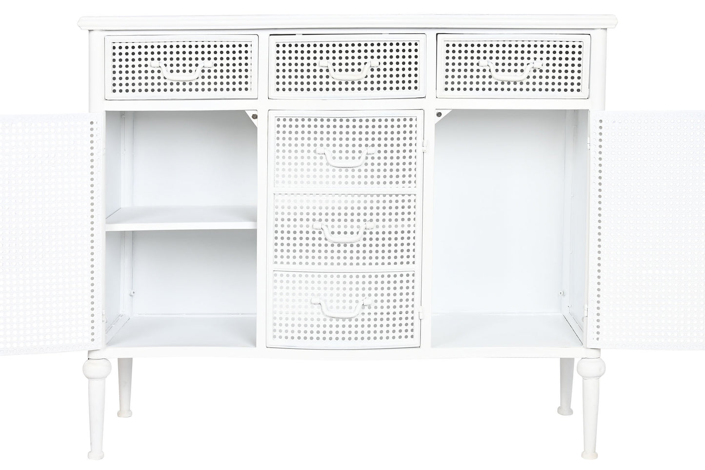 Buffet metal 101*42*85cm blanco