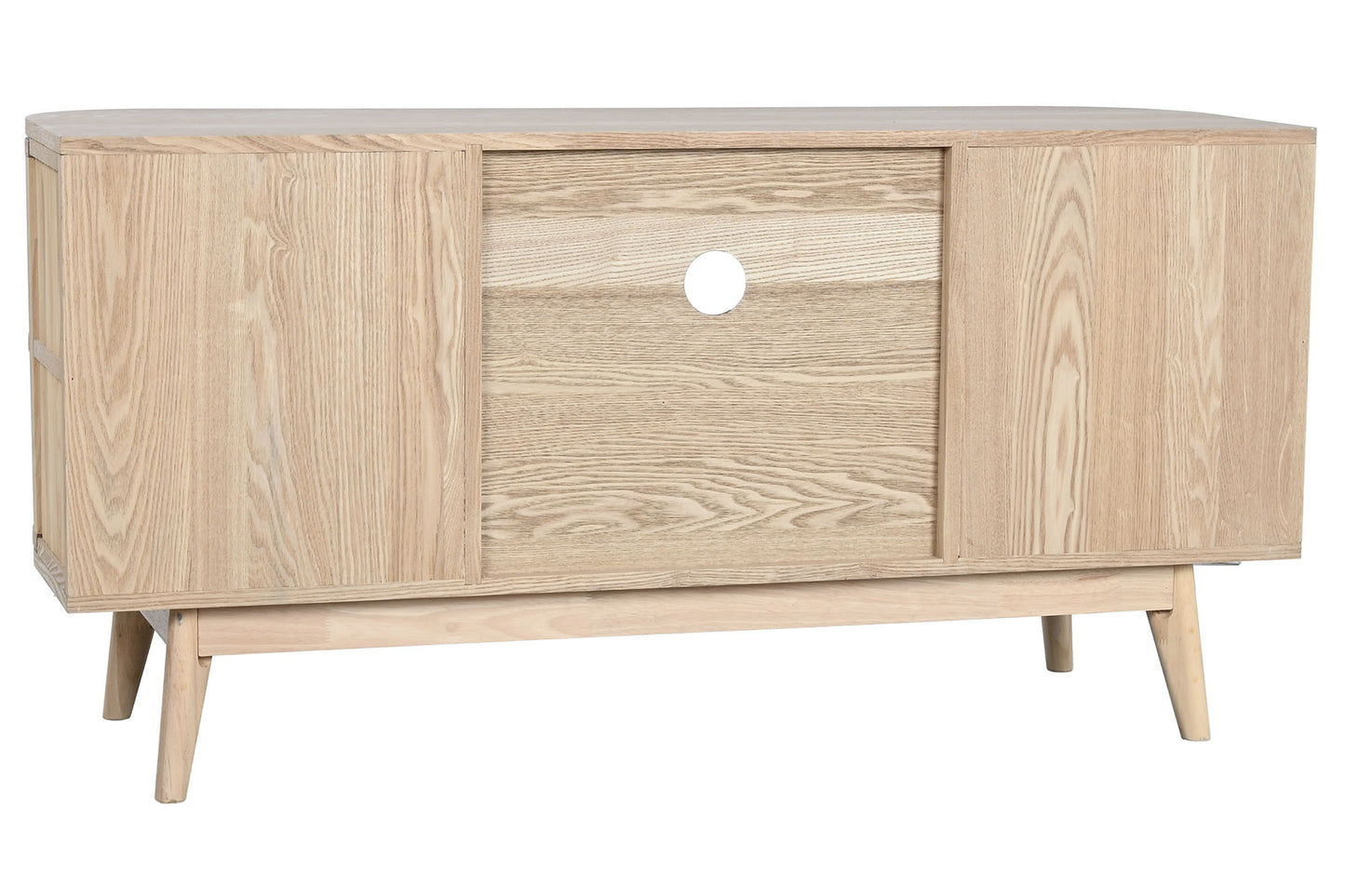 Mueble TV abeto ratan 120*40*60cm natural