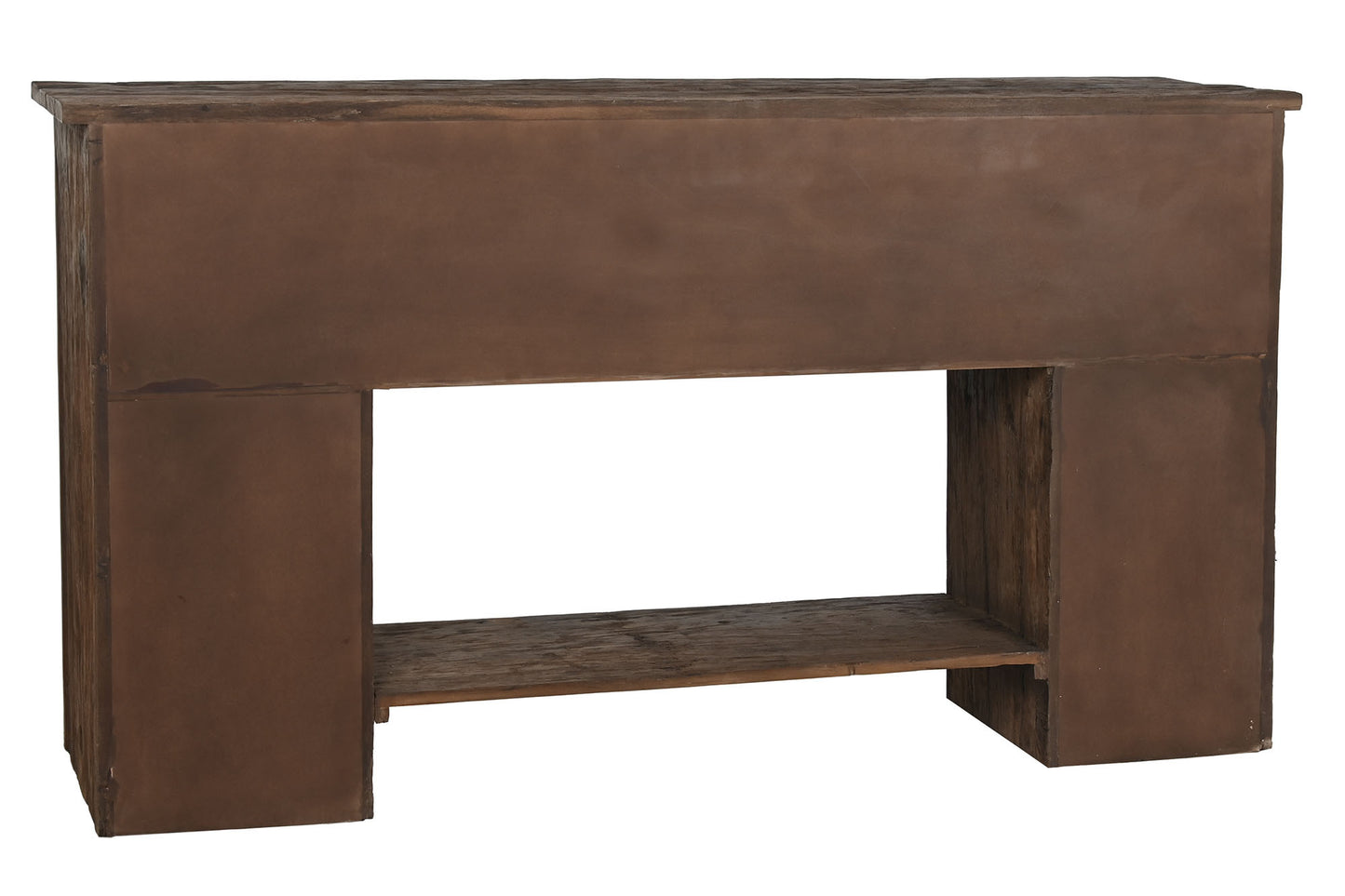 Consola madera reciclada 167*44*93cm marron