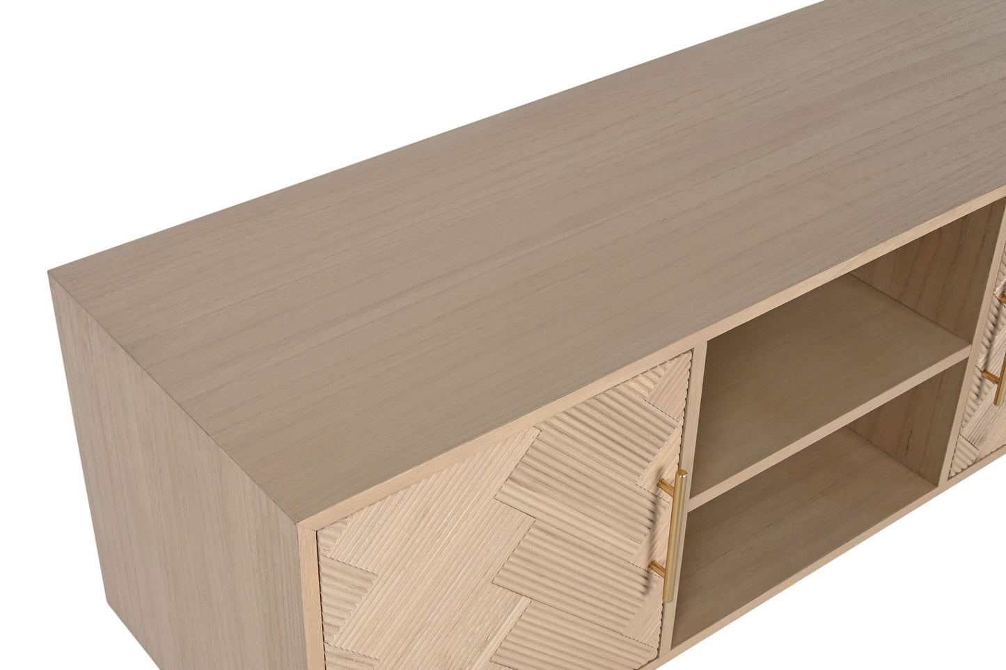 Mueble TV paulownia mdf 120*40*60cm natural