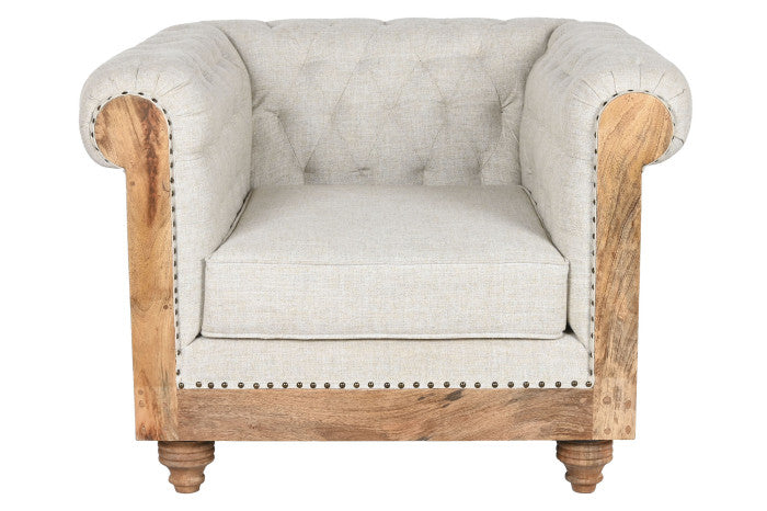 Sillón Mango Poliéster 101x90x79 con 1 Cojín