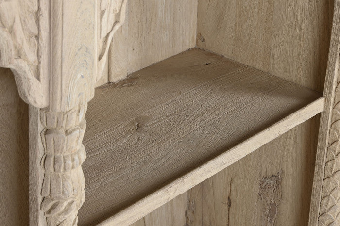 Estanteria Madera / 204x38x196 / Tallada a Mano