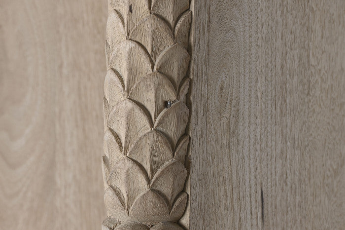 Estanteria Madera / 204x38x196 / Tallada a Mano