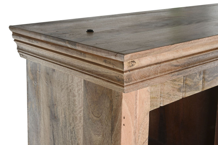 Estantería de mango y metal 248x36x221 cm – Escalera natural