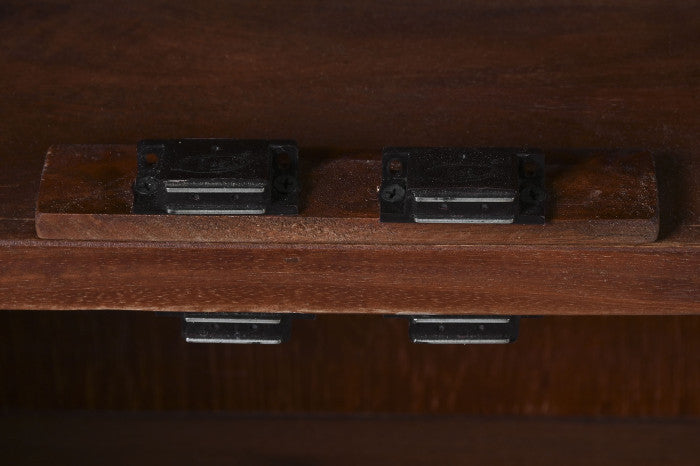 Estantería de mango y metal 248x36x221 cm – Escalera natural