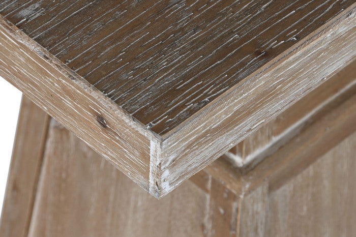 Consola madera MDF 160x40x90,5 decapé natural