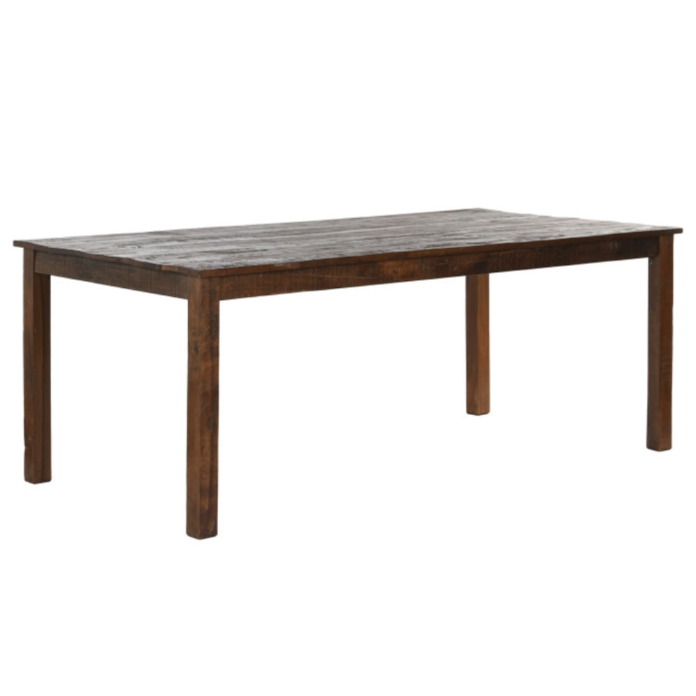 Mesa de Comedor Madera Reciclada 200x100x76 cm – Natural