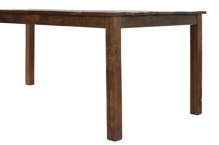 Mesa de Comedor Madera Reciclada 200x100x76 cm – Natural