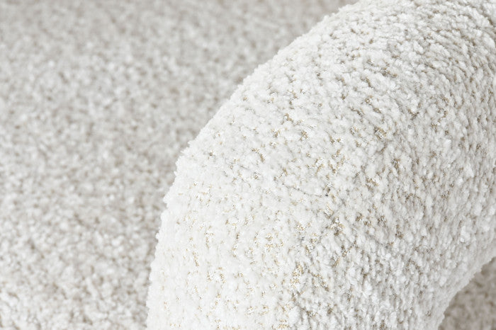 Sillón Poliéster Bouclé Crudo 66x65x82 cm