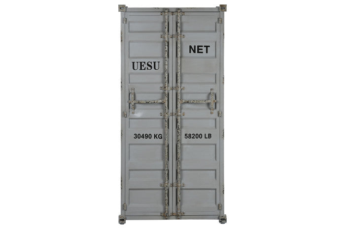 Botellero metal mdf 76,5x41x157,5 container