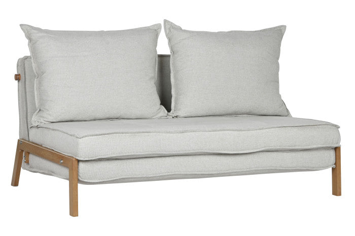 Sofá Cama de Metal y Poliéster 151 × 96 × 79 cm