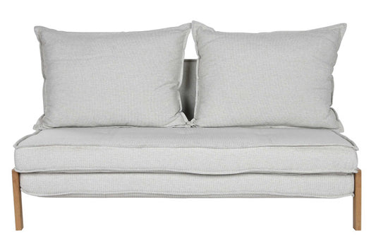 Sofá Cama de Metal y Poliéster 151 × 96 × 79 cm