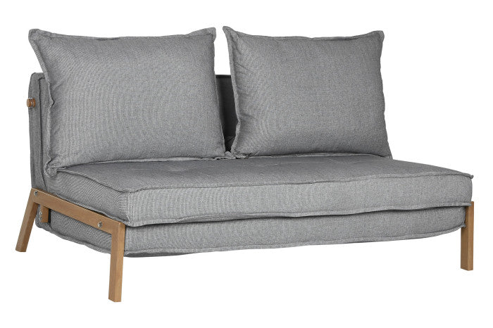 Sofá Poliéster 196x85x90 Desenfundable Beige