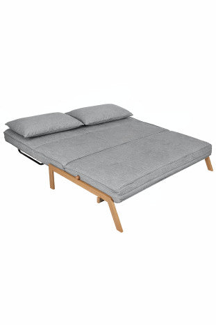 Sofá Cama de Metal y Poliéster 151 × 96 × 79 cm