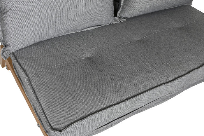 Sofá Cama de Metal y Poliéster 151 × 96 × 79 cm