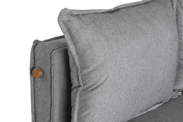 Sofá Cama de Metal y Poliéster 151 × 96 × 79 cm