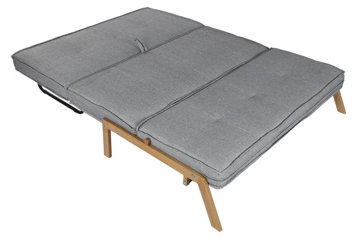 Sofá Cama de Metal y Poliéster 151 × 96 × 79 cm
