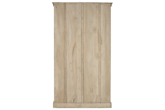 Armario mango 125x43x214 tallado natural