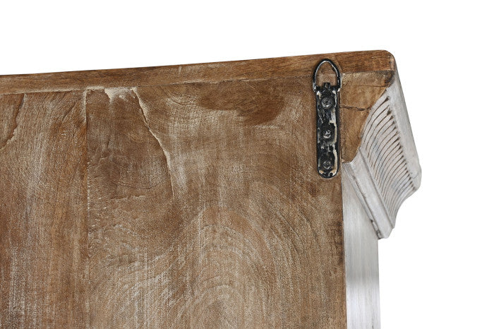 Armario teca 122x51x216 pieza única natural