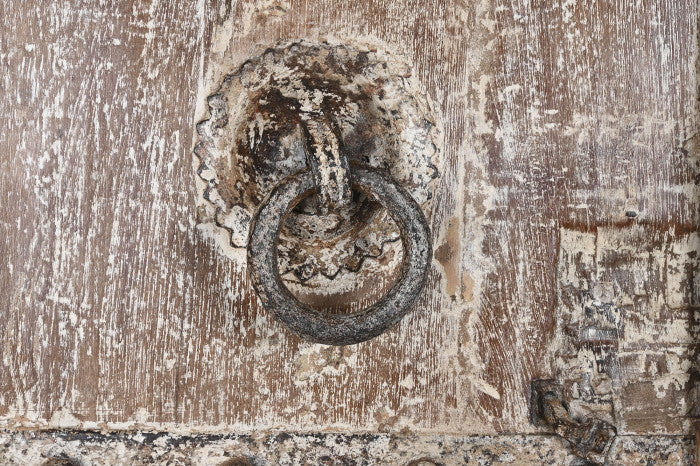 Armario teca 122x51x216 pieza única natural