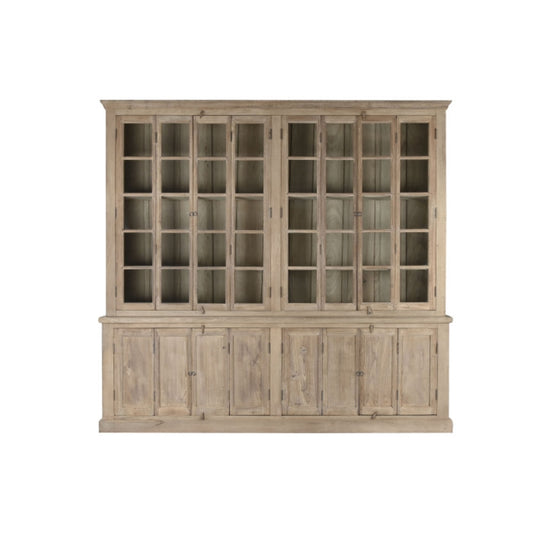 Vitrina Teca & Mango 270x43x244 XXL – Dos Cuerpos