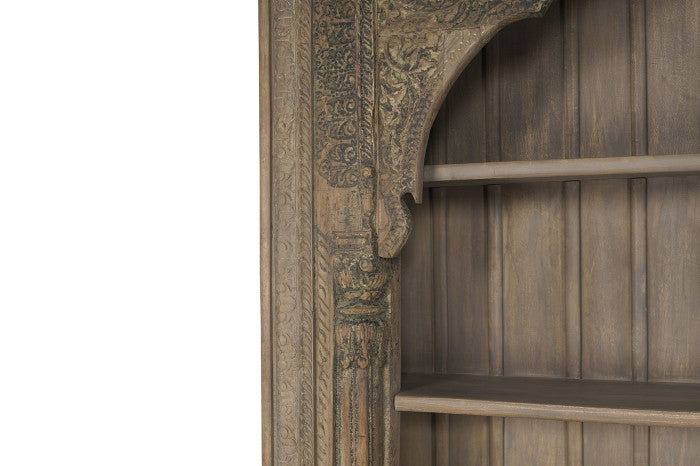 Estantería de teca 168x56x272 cm – Pieza única