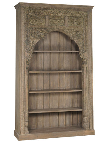 Estantería de teca 168x56x272 cm – Pieza única