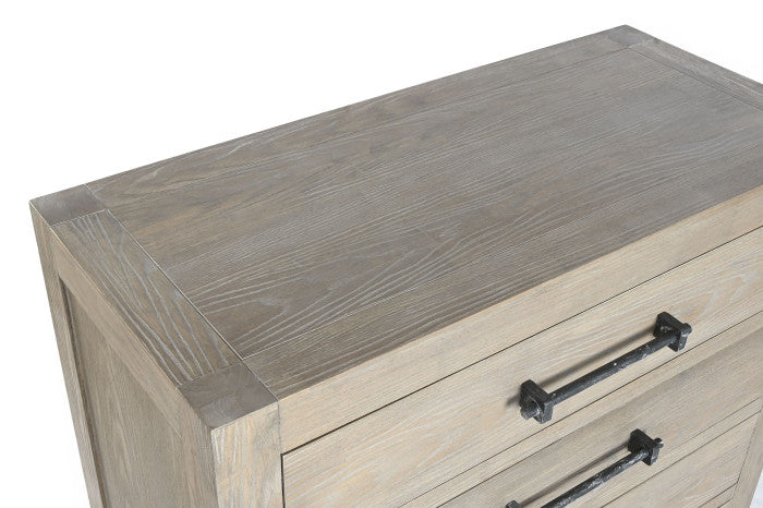 Chifonier madera de hevea 88x40x122 natural