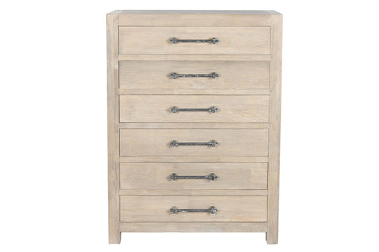 Chifonier madera de hevea 88x40x122 natural