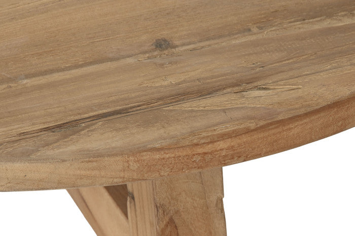 Mesita Auxiliar de Madera 90x90x40 cm
