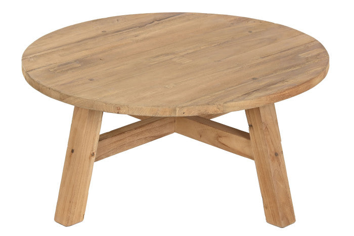 Mesita Auxiliar de Madera 90x90x40 cm