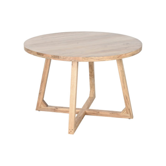 Mesa Redonda Comedor Acacia 115x115x76 – Natural